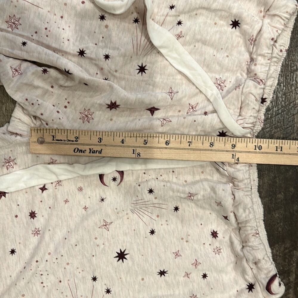 Soma Women's Terry Long Sleeve Top & Bottom Set Cream Melange Size M - Picture 13 of 16